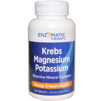 Krebs Magnesium-Potassium Chelates<BR>120 vegetarian tablets